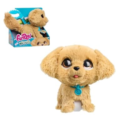 FurReal Wag-A-Lots Golden Retriever, Kids Toys for Ages 4 Up by Just Play