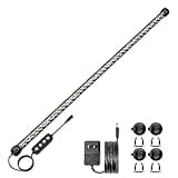 SEAOURA Led Aquarium Light with Timer, Submersible Aquarium Plant Light, Fish Tank Light with Auto On/Off, 3 Lighting Modes, Adjustable Brightness (26.8 in for 28-52inch Planted Tank), 14W