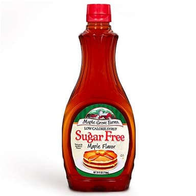 Maple Grove Farms Syrup, Sugar Free, 24 Ounce