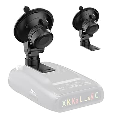 Radar Detector Mount,Car Windshield &Dashboard Suction Cup Bracket,Suitable for UNIDEN R1 R2 R3 R4 R7 DFR3 DFR6 DFR7 DFR8 DFR9 Radar Detector (Only Applicable to Uniden Models),Easy to Install
