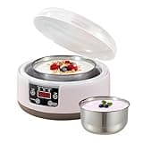 36 Hour Yogurt Maker,1.2L Automatic Digital Yoghurt Maker Machine,Lcd Display with Constant Temperature,Multi-Function Probiotic Yogurt Maker with Temperature Control (Basic)