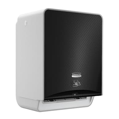 Kimberly-Clark Professional ICON Automatic Hard Roll Paper Towel Dispenser (58720), Black Mosaic Faceplate, Wall Mounted, for Commercial Hand Towels (Qty 1)