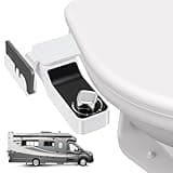 Hifor RV Bidet, Camper Toilet Bidet Tushy Bidet Seat Attachment | Dual Nozzles, Adjustable Water Pressure, Self-Cleaning, Non-Electric | Ideal for Camper and Motorhome