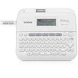 Brother P-Touch PT-D410 Home / Office Advanced Label Maker | Connect via USB to Create and Print on TZe Label Tapes up to ~3/4 inch, White