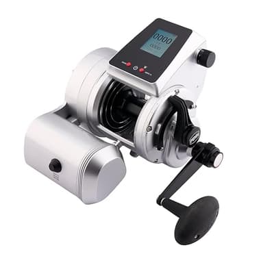 Penn Fathom Electric Reel Fishing Reel Kit, Includes Reel, Battery, and Charger