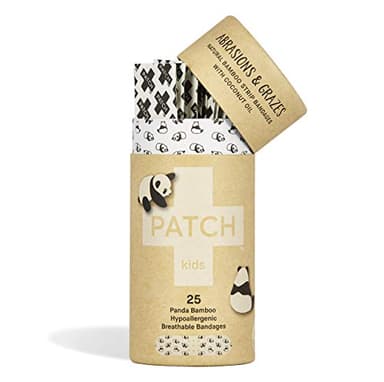 Patch Coconut Oil Bamboo Bandages Strips 25 Count, 25 CT