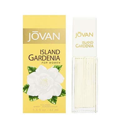 Jovan Island Gardenia Eau de Cologne Spray 1.5 fl oz (Pack of 1), Notes of Neroli, Gardenia, and Sandalwood, Women's Fragrance, Long Lasting, Everyday Fragrance, Travel Size