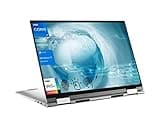 DELL Inspiron 17 7000 2-in-1 Business Laptop, 17.0" QHD + Touchscreen, Intel Core i7-1165G7, 64GB RAM, 2TB SSD, Wi-Fi 6, Backlit KB, FP Reader, Webcam, HDMI, Windows 11 Enterprise, Silver