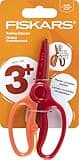 Fiskars Training Scissors for Preschoolers Ages 3+, Small Kids Safety Scissors with Training Lever, Easy to Use, Preschooler Art Supplies, Back To School, Red