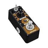 Vivlex Octave Guitar Effects Pedal Polyphonic Octave Generator Digital Octaver Mini Stompbox with True Bypass Footswitch for Electric Guitar and Bass LEF-3806