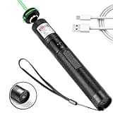 Damflew Green High Power Laser Pointer,Green Flashlight, for TV/LED/LCD Screens Tactical Flashlights Presentation Office/Outdoors/Astronomic/Construction