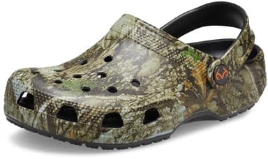 Crocs Unisex-Child Classic Realtree Clog, Multi APX, 4 Big Kid