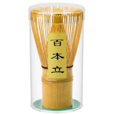 Clay&Fire Matcha Whisk, Handcrafted Bamboo Whisk for Matcha Powder, Traditional Japanese Chasen for Matcha Stirrer, 100% Natural Matcha Wisk