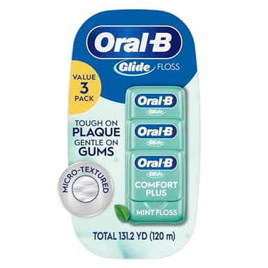 Oral-B Glide Floss Pro-Health 131.2 Yds Mint Value 3-Pack
