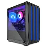 Blackout Computers Gaming Desktop PC Computer, Intel Core i7 3.6 GHz up to 4.0 GHz,AMD Radeon RX 580 8G GDDR5,16GB RAM,1TB NVME SSD, Windows 10 Pro, WiFi, Bluetooth 5.0, VR Ready,RGB Fans x4 (Renewed)