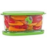 Prepworks by Progressive Fresh Fruit & Vegetable Keeper,Green
