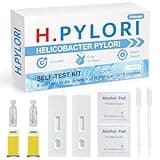 H Pylori Test Kit at Home, 10-15 Mins to Get Helicobacter Pylori Results-Fast & Accurate, 2 Health Tests, Easy to Use & Read, Convenient Self-Testing