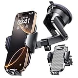 VANMASS [Pro Version] Universal Car Phone Mount [2025 Super Suction Cup] Phone Holder for Car, Cell Phone Car Mount for Windshield Dash Vent Truck Stand for iPhone 16 Pro Max 15 14 13 Samsung Android