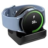 Auarte Silicone Non-Slip Charging Base Holder for Samsung Galaxy Watch 6/6 Classic/Watch 5/5 Pro/5 Golf Edition (40,44,45mm), USB-C, Tabletop Mount