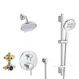 GROHE 29431000 Timeless Shower Set, Starlight Chrome