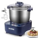 Razorri Electric Dough Maker, 6.5QT Household Dough Mixer with Ferment Function Microcomputer Timing with Stuffing Blade Stainless Steel Bowl for Bread Pizza Noodle
