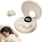 sunvito Sleep Earbuds for Side Sleepers, Mini Invisible Wireless Bluetooth 5.3 Micro Sleep Headphones Comfortable Noise Blocking, Hidden Earbuds for Small Ears Sleeping, Exercise, Working, Hiking