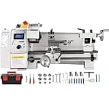 VEVOR Mini Metal Lathe, 8"x14", Mini Lathe Machine 2250 PRM Variable Speed Change, Precision Mini Lathe 650W Metal Working Lathe, Small Metal Lathe, Milling Machine for Various Types of Metal Turning