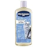 PetArmor Plus Flea and Tick Shampoo for Cats, Kills and Prevents Against Fleas and Ticks, Spring Freesia Scent, 12 fl. oz.