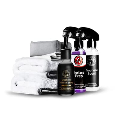 Adam's Advanced Graphene Ceramic Coating (Standard Kit) - 10H Graphene Coating for Auto Detailing, 9+ Years of Car Protection & Patented UV Technology