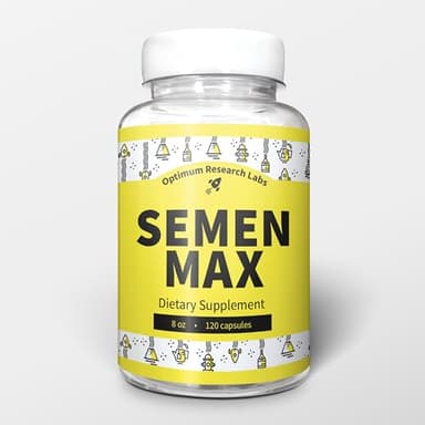 Optimum Research Labs Semen Max - Natural Male Enhancement Supplement for Volume Support and Reproductive Health