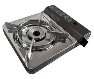 Iwatani Cassette Feu Butane gas Camp Stove, one, Gray