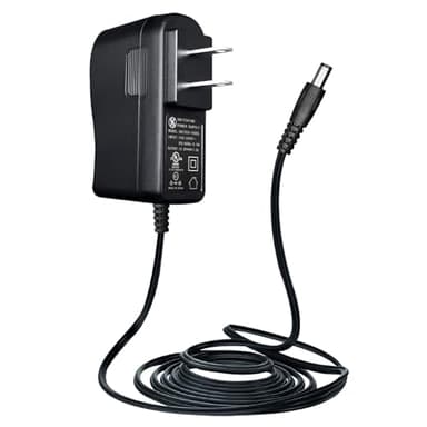 UL Listed 12V 1A 10ft Power Supply Adapter, AC to DC 12W 12V 1000mA 800mA 500mA 100mA Replacement Power Cord for CCTV Security Camera DVR LED Strips Router BT Speaker LED Mirror Desk Lamp and More