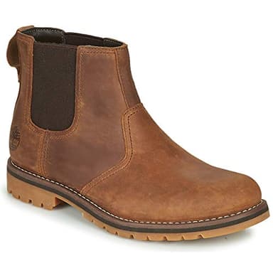 Timberland Ek Larchmont Ftm_Chelsea, Mens Boots, Rust Full Grain, 13