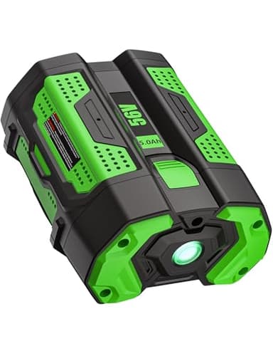 Moticett Replacement for EGO 56V Battery 5.0 Ah Compatible with EGO 56 Volt Lithium-Ion Battery Tools and Charger (5.0Ah)