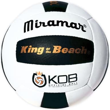 KING OF THE BEACH Miramar Beach Volleyball - Official Game Ball (KOTB Composite Leather (NEW))