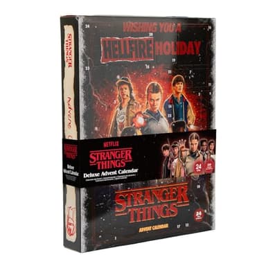 STRANGER THINGS - Advent Calendar 2025-24 Exclusive Gifts & Accessories from the Upside Down - Inspired by the Characters & Locations - For the Christmas Countdown - Official License - Cinereplicas