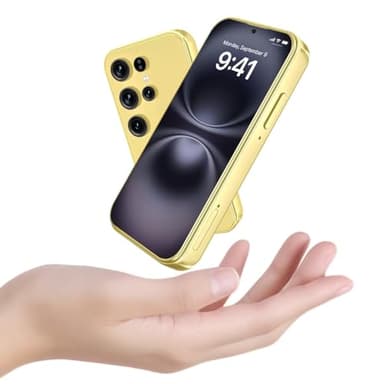 Mini Phone Unlocked Android Phones 4.0" HD Touch Screen Mini Smartphone Compact Kids Smart Phone Dual SIM Quad Core Face ID Small Phone for Students & Children Pocket 3G RAM+ 64GB(Gold)