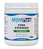 KALA HEALTH MSMPure Fine MSM Powder Crystals – Organic Sulfur for Joint Flexibility, Skin Appearance, and Hair & Nail Support – 1 lb, USA Made, Distilled Flakes