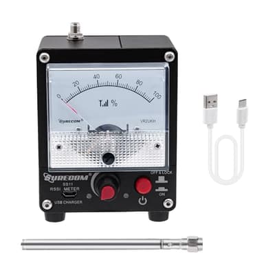Mcbazel Surecom SS11 Portable Field Strength Power Test Meter RF Signal Strength Test Meter with Antenna
