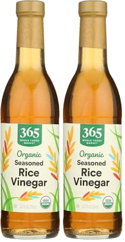 365 by Whole Foods Market, Vinegars Rice Seasoned Organic, 12.7 Fl Oz (Pack of 2)