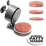 Shop Square Burger Press Patty Maker – Adjustable Thickness (1/4 lb to 3/4 lb) with Ejector – Non-Stick, for Burgers, Crab Cakes & Sausage – Includes Patty Paper
