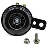 48V 105dB Universal Metal Horn for Electric Scooter & Motorcycle Matte Black