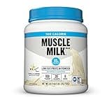 Muscle Milk ZERO, 100 Calorie Protein Powder, Vanilla, 15g Protein, 1.65 Pound, 25 Servings