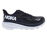 HOKA ONE ONE Clifton 9 Womens Shoes Size 7.5, Color: Black/White