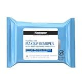 Neutrogena Fragrance-Free Makeup Remover Wipes, Daily Facial Cleanser Towelettes, Gently Removes Oil & Makeup, Alcohol-Free Makeup Wipes, 25 ct