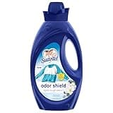 Suavitel Odor Shield Liquid Fabric Softener, Laundry Odor Eliminator, Fresh Air Scent, 46 oz