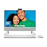 Dell Inspiron 7730 All in One Desktop - 27-inch FHD (1920 x 1080) Display, Intel Core 5-120U, 16GB DDR4 RAM, 512GB SSD, Intel Graphics, Windows 11 Home, Onsite Service - White