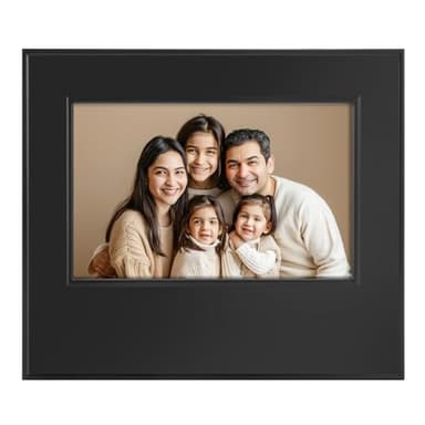 Picture Frames，30s Voice Recording Photo Frame, Black Memory Frame 7.5 x 6.3,Personalized Gifts for Girls,Boys,Mother, Father, Grandparents, Birthday, Christmas