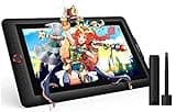 15.6" Drawing Tablet with Screen XPPen Artist 15.6 Pro Tilt Support Graphics Tablet Full-Laminated Red Dial (120% sRGB) Drawing Monitor Display 8192 Levels Pressure Sensitive & 8 Shortcut Keys