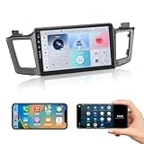 Roadanvi 10.2" Android 12 Car Stereo for Toyota RAV4 2013-2018 with Wireless Carplay, Android Auto, Bluetooth, GPS Navigation, QLED Touch Screen, 4G+64G Memory, WiFi, and 4G LTE Head Unit.